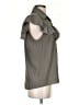 Koch 100% Polyester Gray Short Sleeve Blouse Size S - photo 4