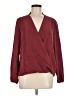 Drew Burgundy Long Sleeve Blouse Size M - photo 1