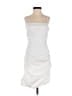 Assorted Brands 100% Polyester Solid White Cocktail Dress Size 8 - photo 1