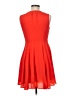 Express 100% Polyester Solid Orange Cocktail Dress Size 6 - photo 2