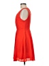 Express 100% Polyester Solid Orange Cocktail Dress Size 6 - photo 5