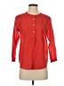 J.Crew Red 3/4 Sleeve Button-Down Shirt Size XXS - photo 1