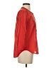 J.Crew Red 3/4 Sleeve Button-Down Shirt Size XXS - photo 4