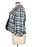 Ellen Tracy Houndstooth Blue Blazer Size 14 - photo 5