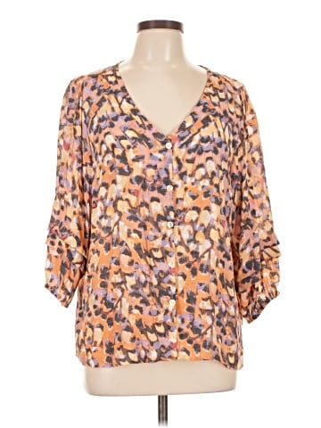 Hope & Harlow 3/4 Sleeve Blouse (view 1)