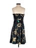 Guess Floral Multi Color Black Cocktail Dress Size 1 - photo 2
