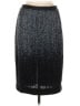 Joie 100% Polyester Metallic Silver Formal Skirt Size 6 - photo 1