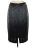 Joie 100% Polyester Metallic Silver Formal Skirt Size 6 - photo 2