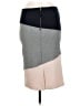HD in Paris Color Block Gray Casual Skirt Size 6 - photo 2
