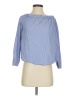 Zara Blue Long Sleeve Blouse Size XS - photo 1