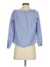 Zara Blue Long Sleeve Blouse Size XS - photo 2