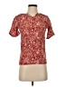 fat face Paisley Red Short Sleeve Blouse Size 2 - photo 1