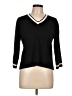 Evie Black Pullover Sweater Size L - photo 1