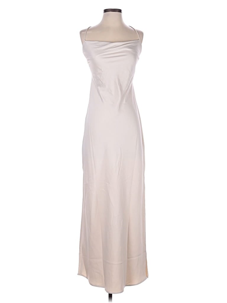 Pre-owned Meshki Cocktail Dress In White