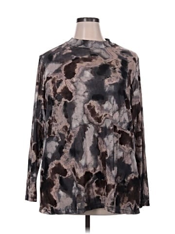 Logo Layers Long Sleeve Blouse (view 1)