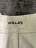 Rolla's 100% Cotton Metallic Ivory Jeans Size 27 waist - photo 4