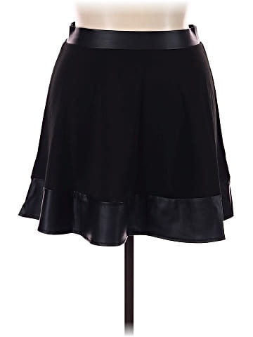 Joe Benbasset Faux Leather Skirt (view 1)