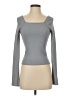 Madewell Gray Blue Long Sleeve Top Size XS - photo 1