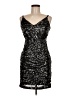 Guess 100% Polyester Black Cocktail Dress Size M - photo 1