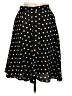 SHEN Polka Dots Black Casual Skirt Size M - photo 2