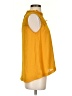 Elodie 100% Polyester Yellow Sleeveless Blouse Size S - photo 4