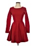 Lulus Solid Red Casual Dress Size XS - photo 1