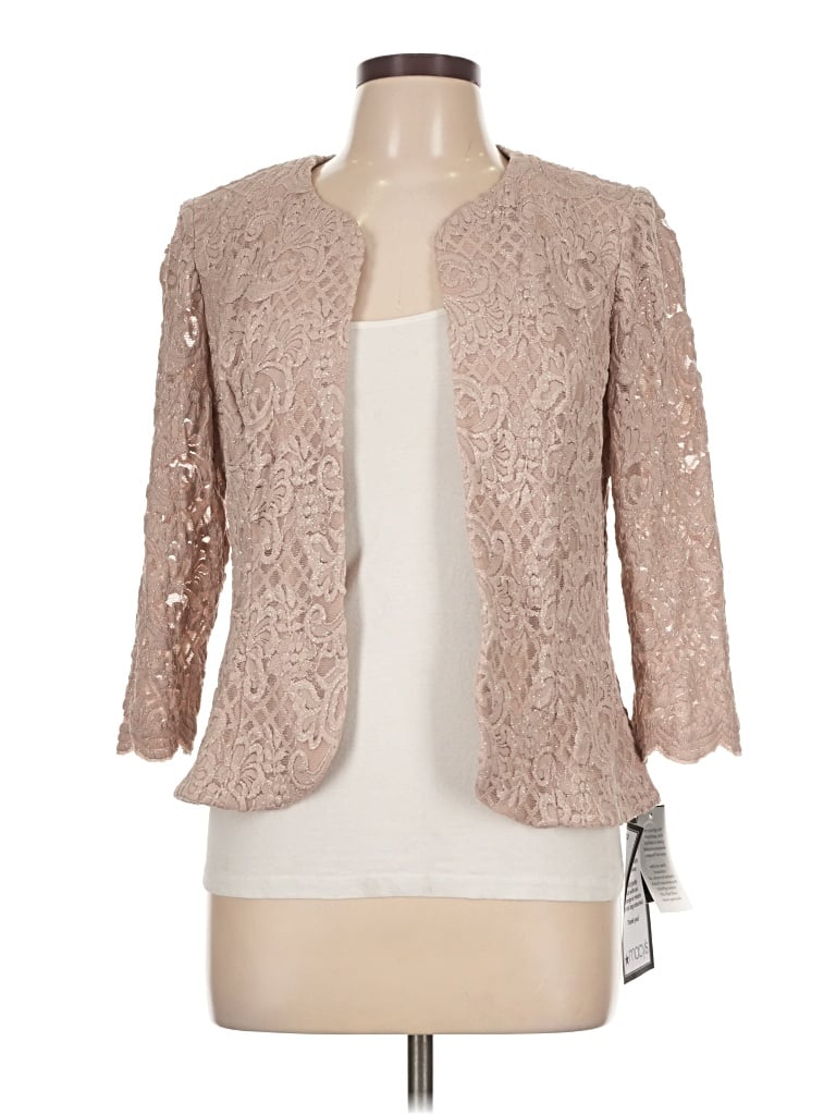 Pre-owned Alex Evenings Blazer Jacket In Brown