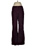 Lands' End Chevron-herringbone Burgundy Casual Pants Size 6 - photo 1
