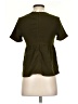 Zalora 100% Polyester Green Short Sleeve Blouse Size XS - photo 2