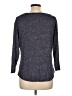 Jennifer Lopez Gray 3/4 Sleeve Top Size L - photo 2