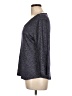 Jennifer Lopez Gray 3/4 Sleeve Top Size L - photo 5