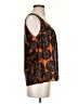 St. John Collection 100% Silk Orange Blouse Size S - photo 4