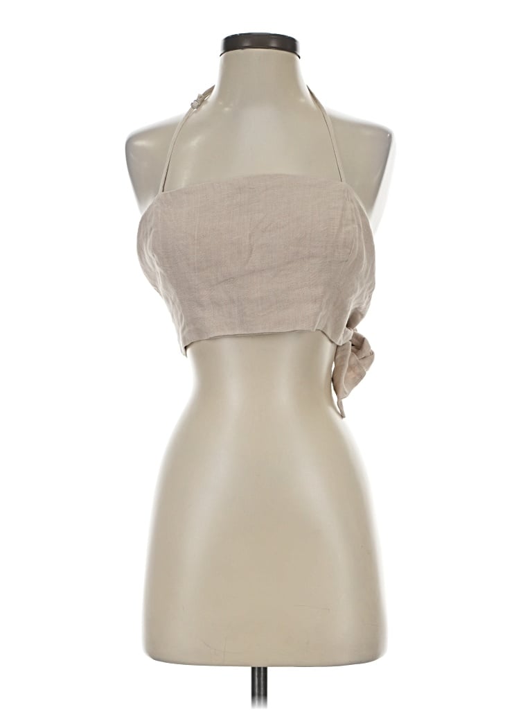 Pre-owned Dl1961 Sleeveless Blouse In Brown