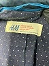 H&M 100% Cotton Solid Blue Blazer Size 6 - 7 - photo 3