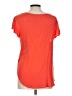Tantrums 100% Rayon Orange Short Sleeve Blouse Size L - photo 2