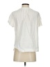 Express Design Studio White Yellow Short Sleeve Blouse Size S - photo 2