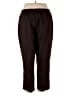 D&Co. Solid Brown Casual Pants Size 2X (petite) - photo 2