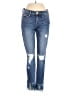 FRAME Denim Hearts Blue Jeans Size 25 waist - photo 1