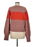 ALLSAINTS Color Block Orange Pullover Sweater Size M - photo 2