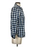 Gap Outlet 100% Cotton Plaid Blue Long Sleeve Button-Down Shirt Size XS - photo 4