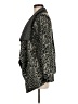 Noa Noa 100% Polyester Gray Black Cardigan Size M (estimated) - photo 5