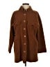 For The Republic 100% Polyester Brown Coat Size S - photo 1