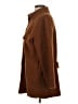 For The Republic 100% Polyester Brown Coat Size S - photo 5