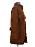 For The Republic 100% Polyester Brown Coat Size S - photo 4
