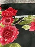 Unbranded Floral Black Short Sleeve Blouse Size 2X (estimated) - photo 7