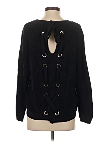 Repeat Cashmere Pullover Sweater (view 2)