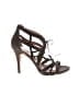 Sigerson Morrison 100% Leather Brown Gray Sandals Size 8 - photo 1