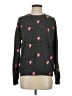 P.J. Salvage Hearts Gray Pullover Sweater Size S - photo 1