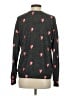 P.J. Salvage Hearts Gray Pullover Sweater Size S - photo 2