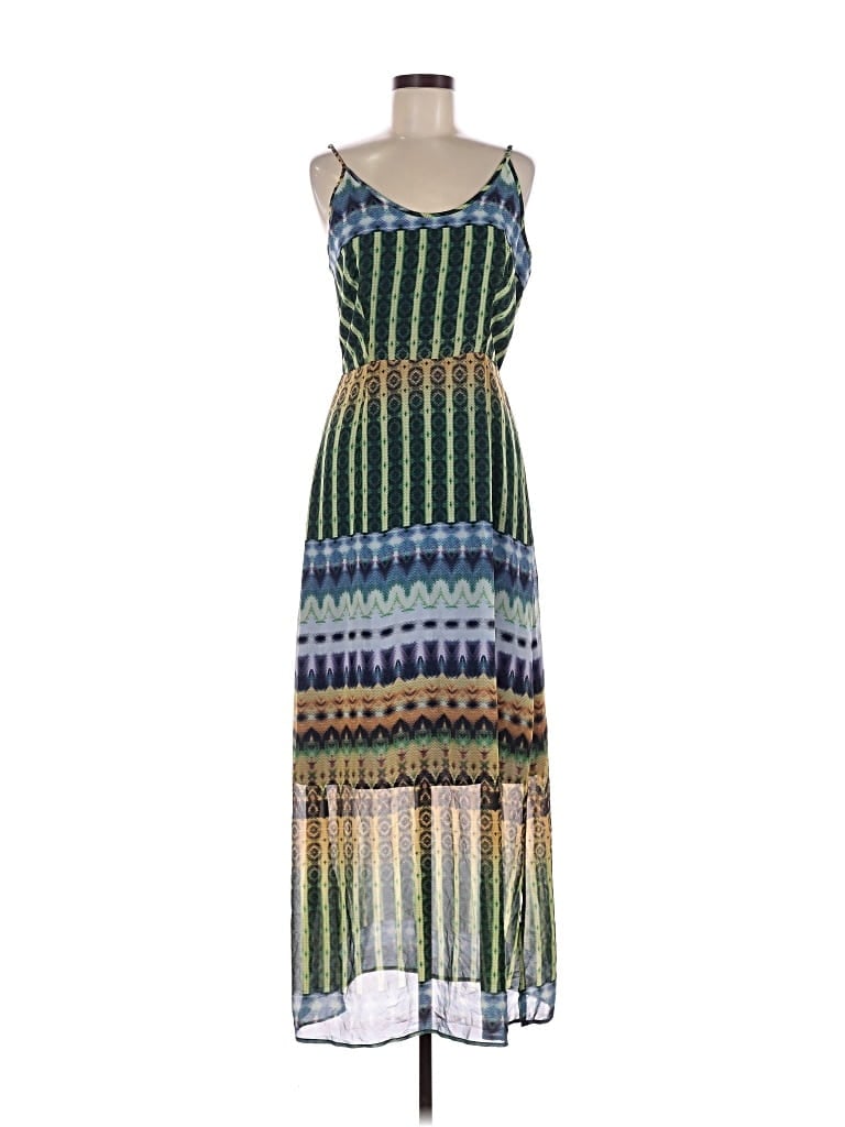 Pre-owned Charlie Jade Casual Dress In Green